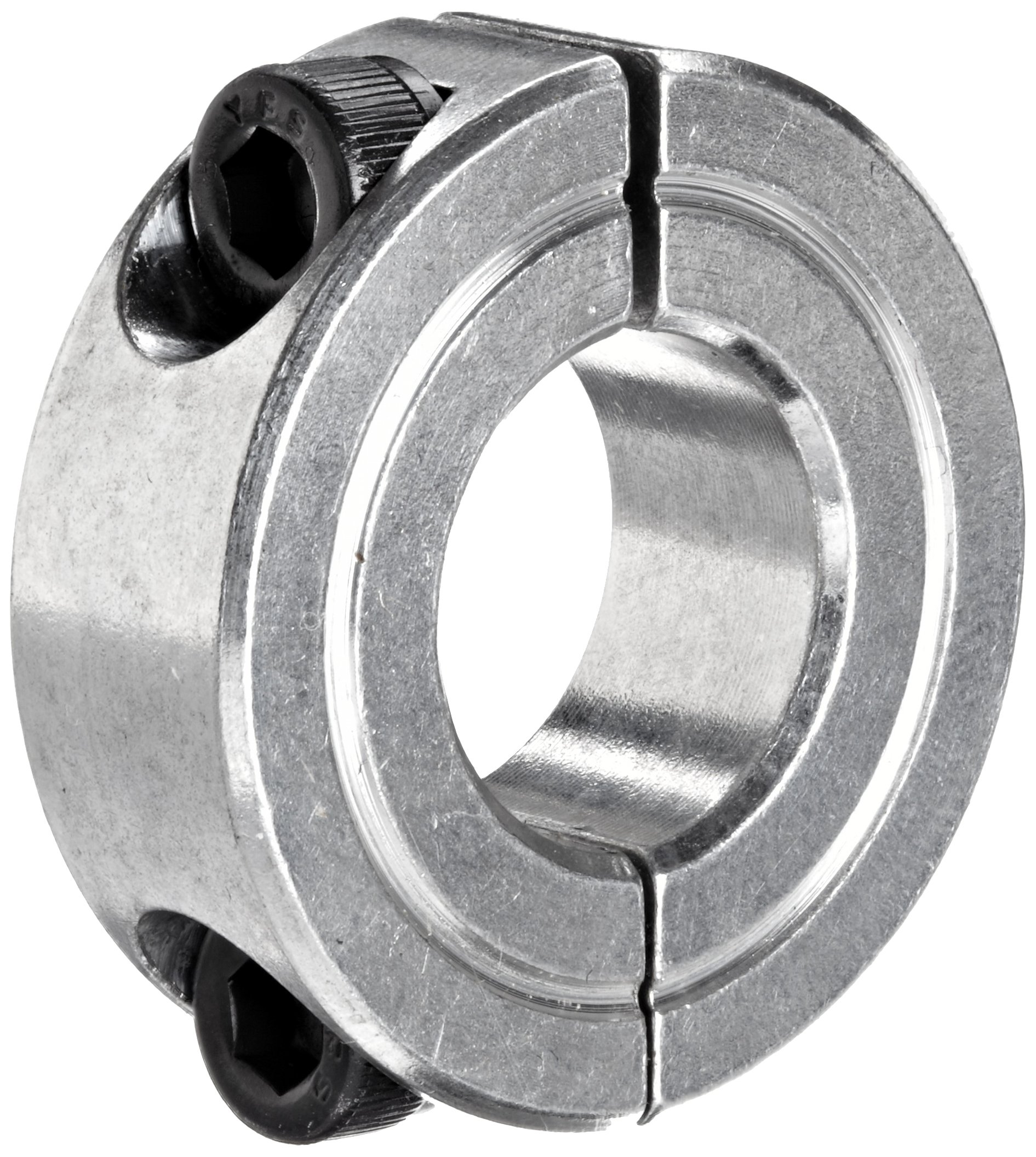 Climax Metals 2C-062-A Aluminum Two-Piece Clamping Collar, 5/8
