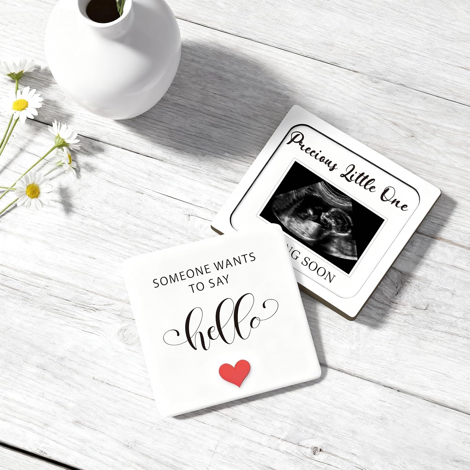 Pregnancy Announcement for Grandma Grandparents, Ultrasound Picture Frames Surprise Box, Baby Announcement Gifts, Pregnancy Announcement Sign, Pregnancy Reveal to Husband, Friends, Auntie, Uncle - Image 8