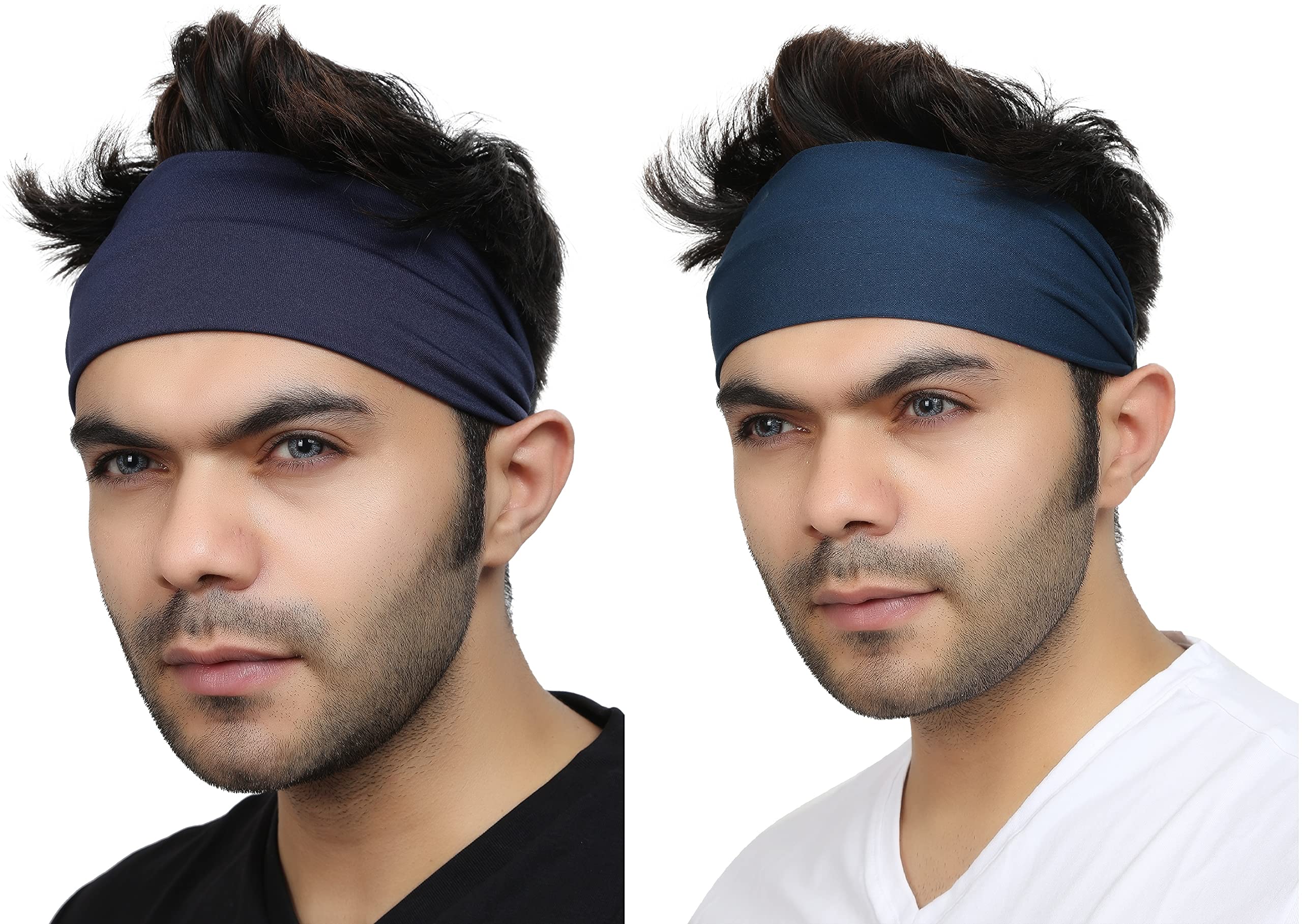 BISMAADH Multifunctional Activities Polyester & Spandex Elastic Non Slip Unisex Breathable Headband-picture-22