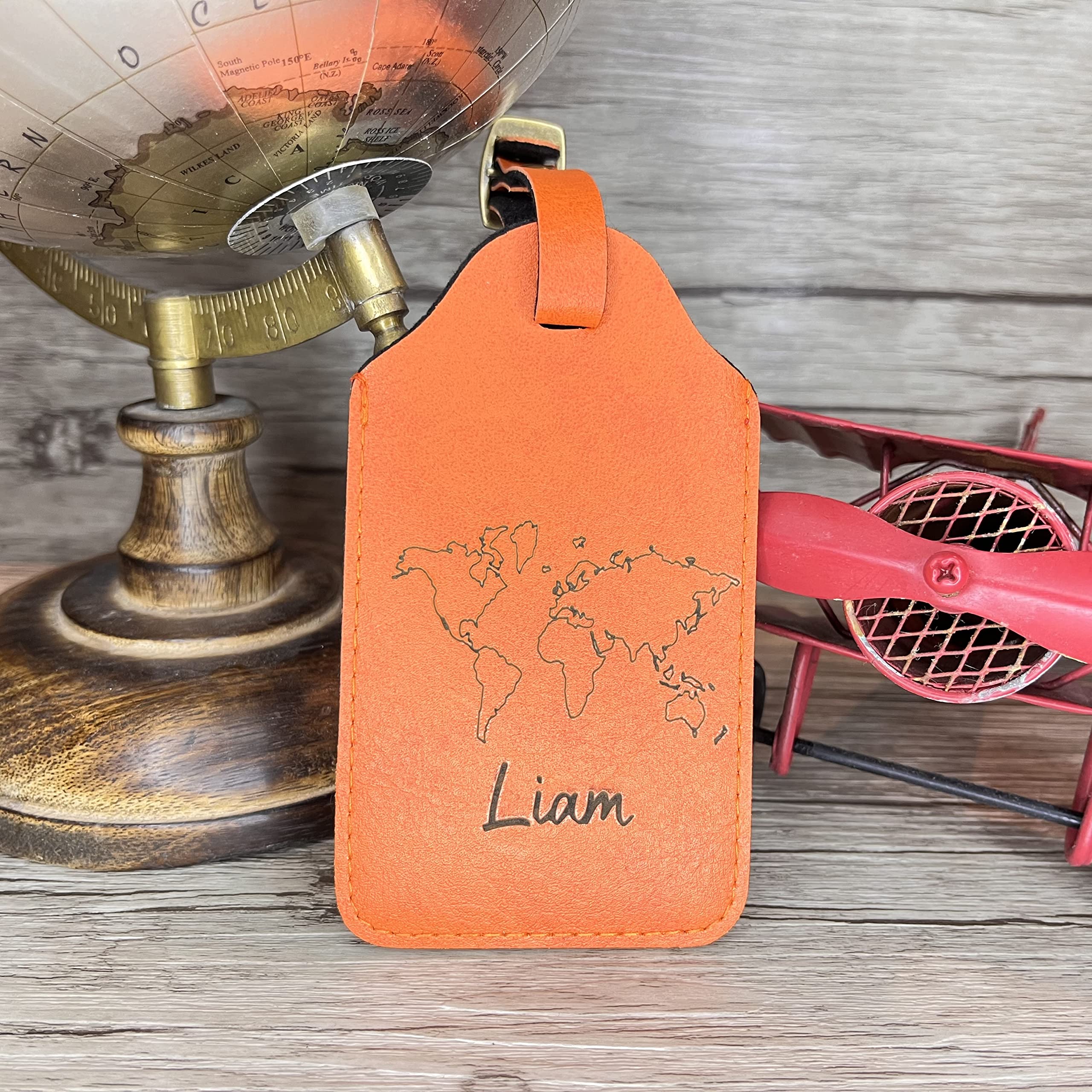 Etichetta Tag Per Valigia Personalizzata Con Iniziali Colorate In Stile Pop Idea Regalo Per Viaggio Per Chi Ama Viaggiare