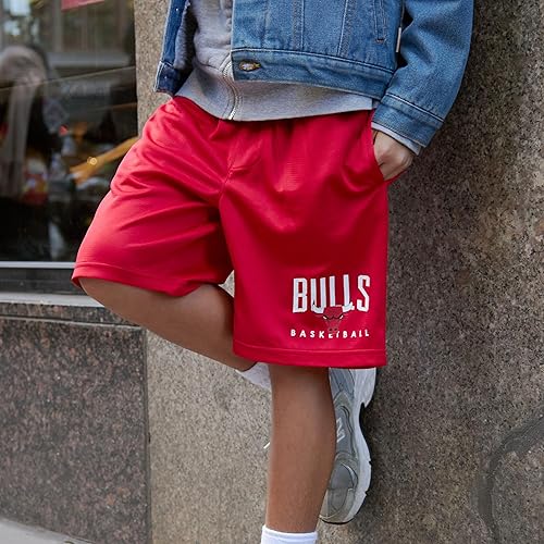 Miniatura 4 de Ultra Game Shorts de Baloncesto Oficiales de la NBA para Niños de Malla de Aire Suave Teamster - Ajuste Clásico Color del