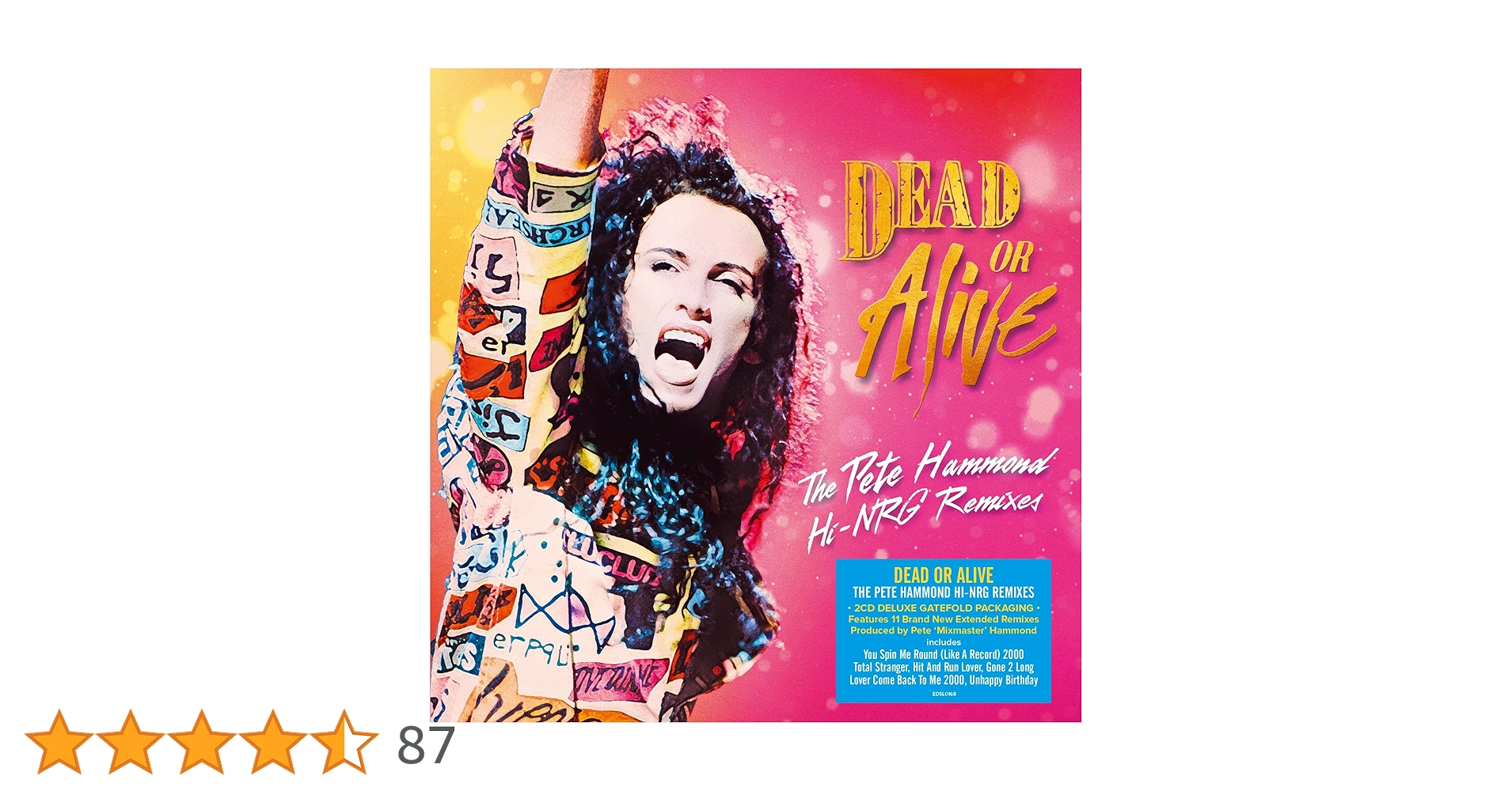 Amazon.co.jp: Pete Hammond Hi-NRG Remixes - Deluxe Gatefold