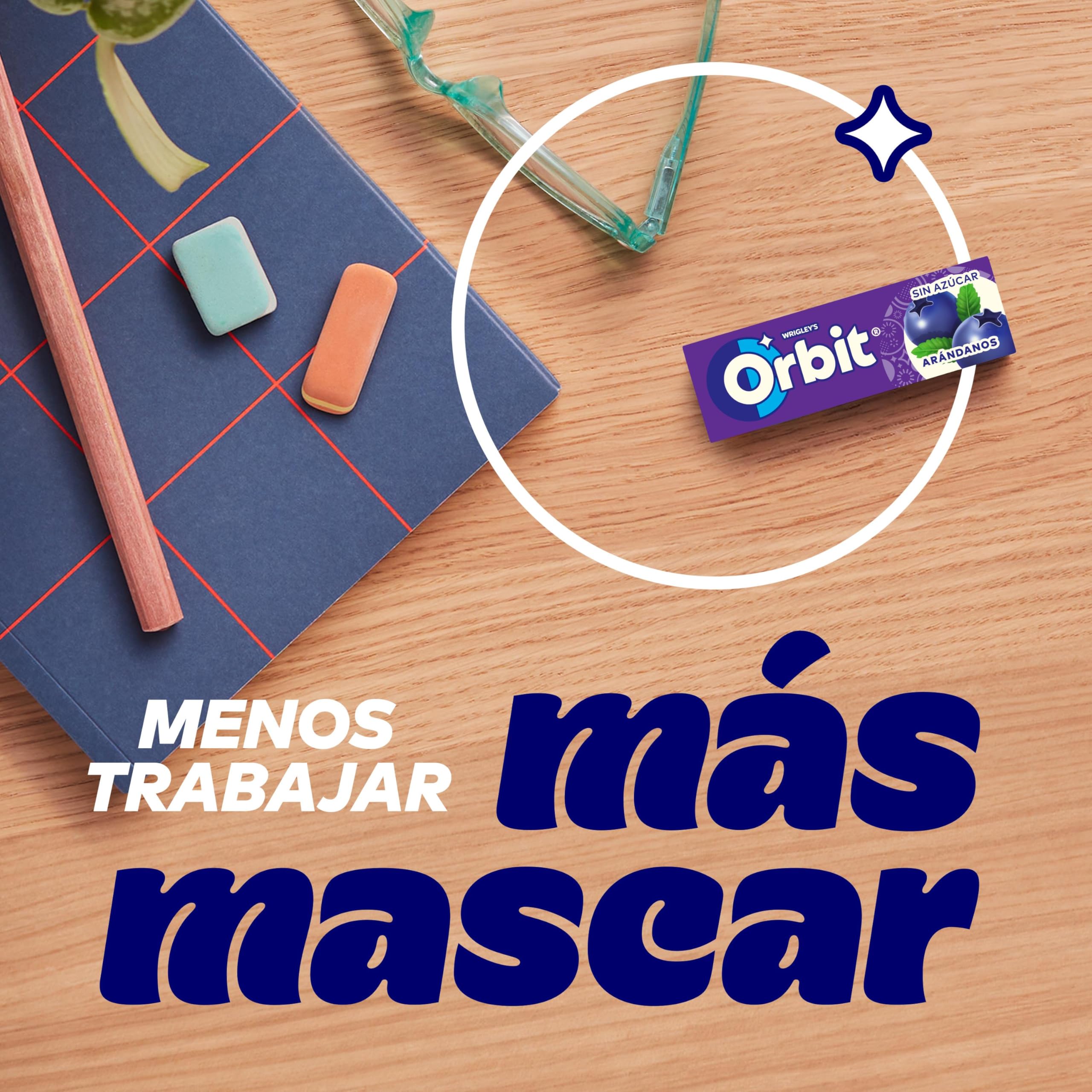 Orbit Blueberries - Paquete de 30 x 14 gr - Total: gr, 420 gramos, 30 unidades de venta libre