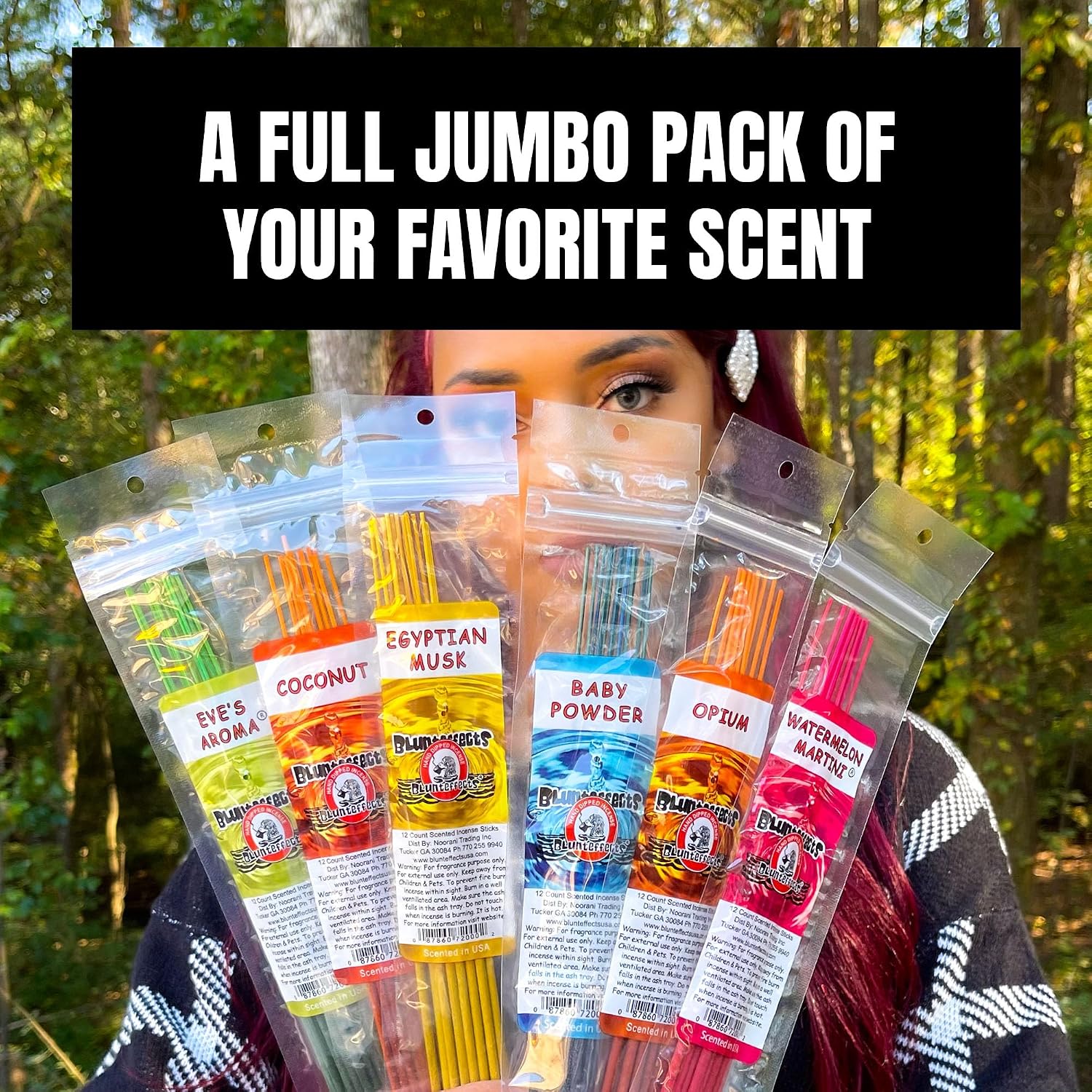 Blunteffects Bikini Bottoms 19 Inch Jumbo Incense Sticks - 30 Sticks