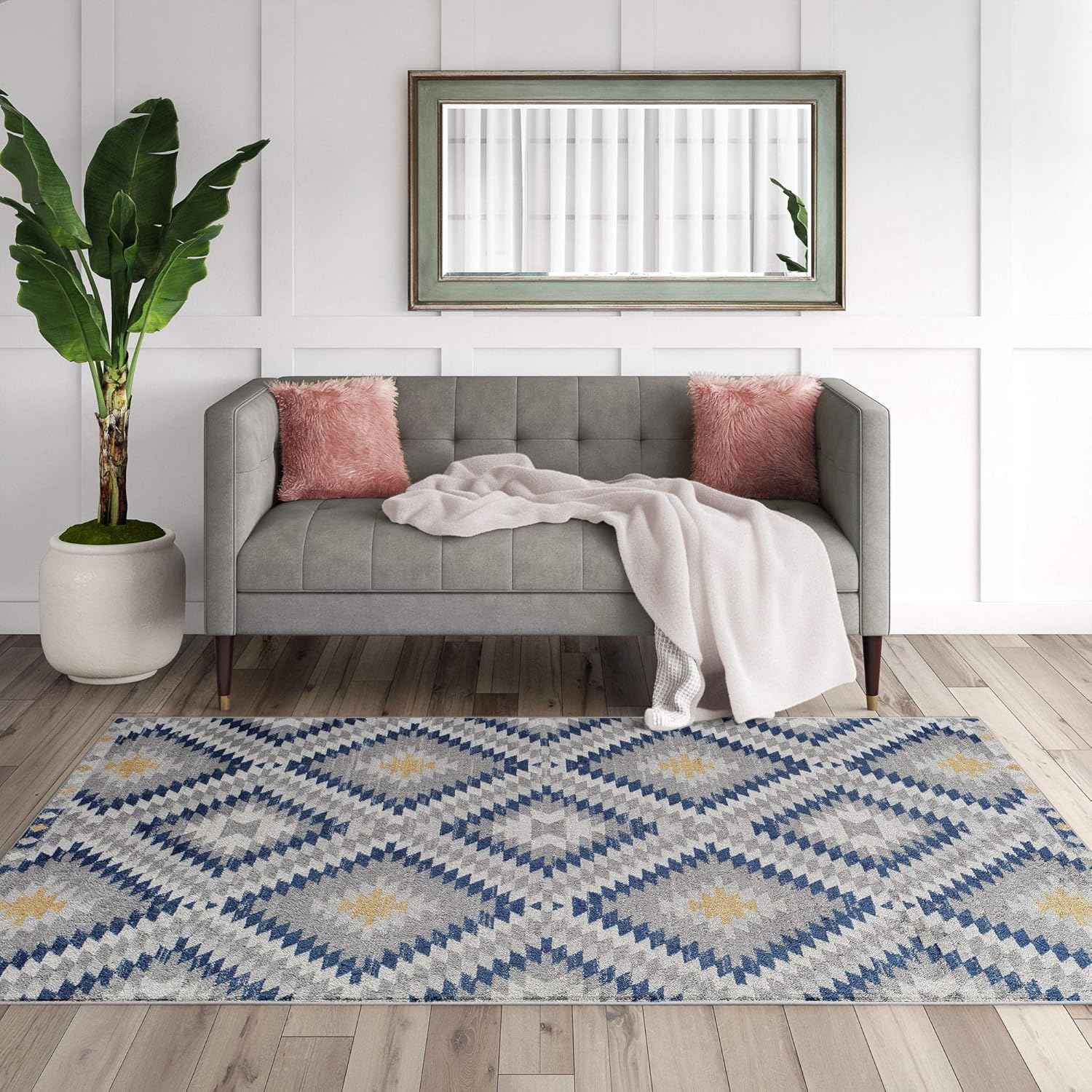 Rugs America BR30L Sunset Moroccan Tribal 2x4 Area Rug 2' x 4'