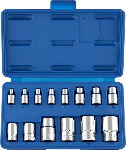 Miniatura 37 de Conjunto de enchufe y destornillador Torx Neiko