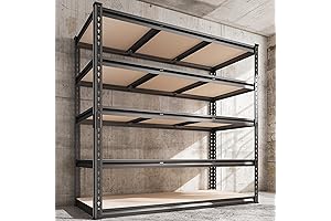 REIBII 48" W Garage Shelving. Best Pick for Garage Organization