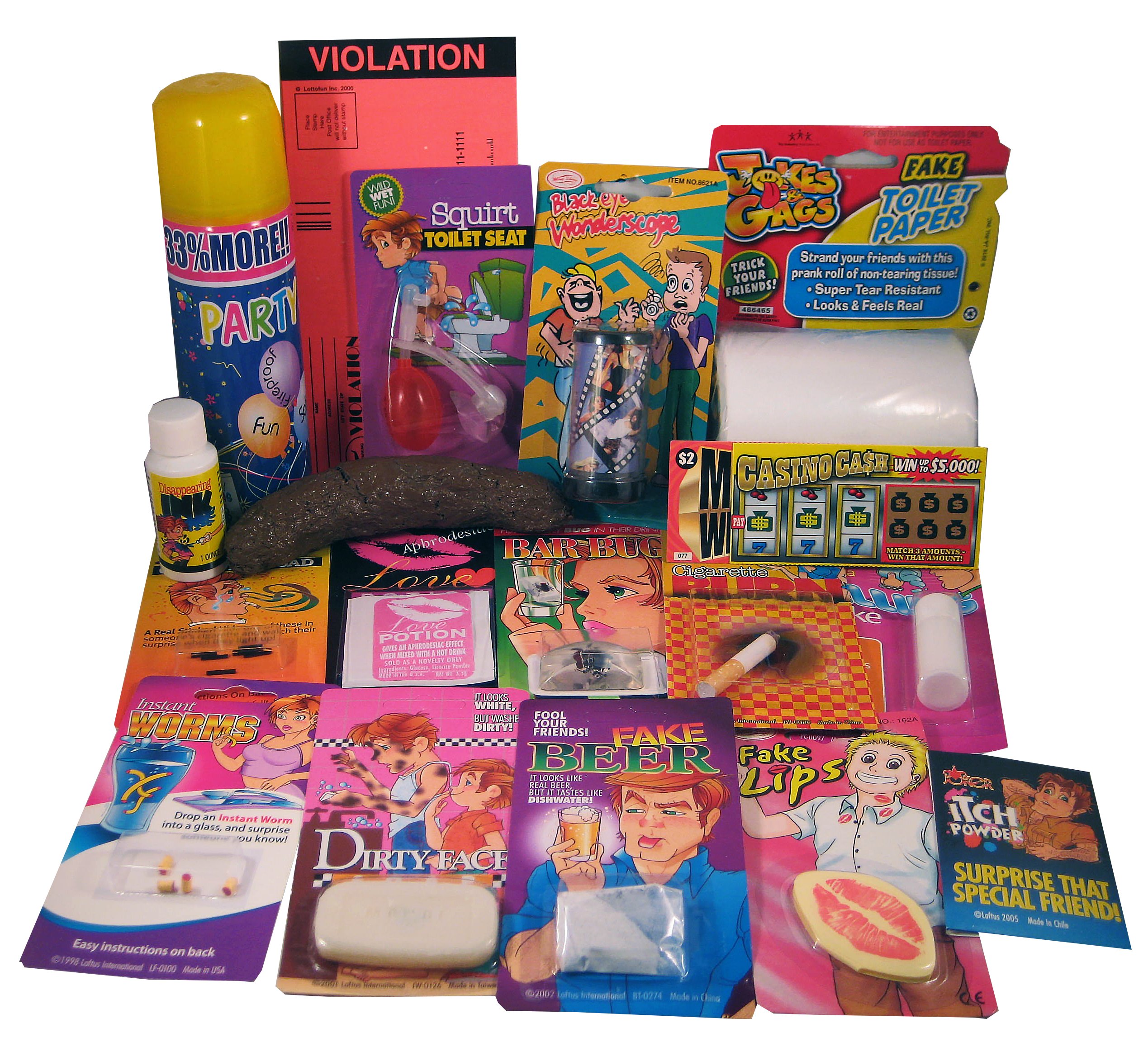 The One Stop Fun Shop The Ultimate House Party Prank Kit