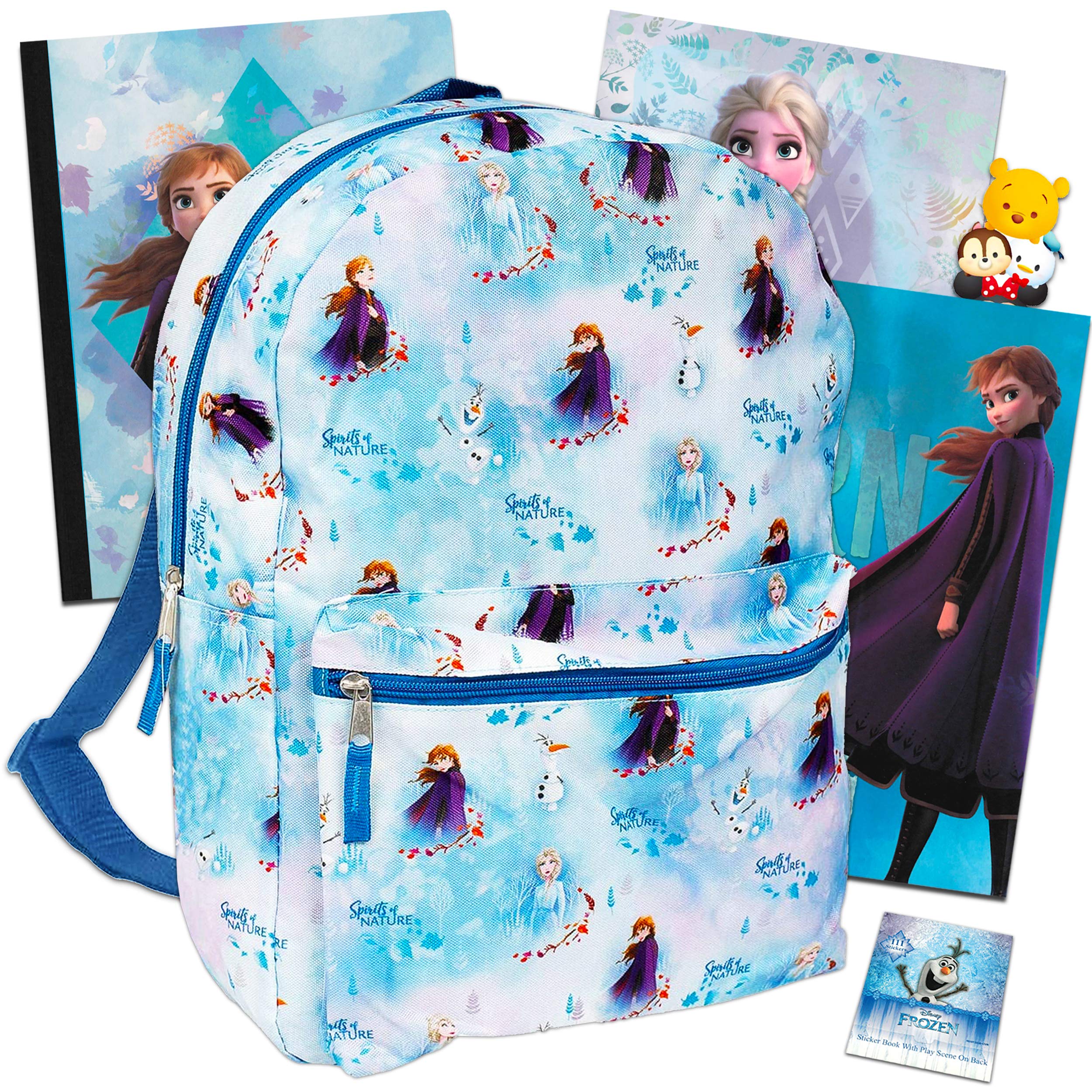 Buy Disney Frozen Backpack Set Girls Kids 6 Piece Disney Frozen