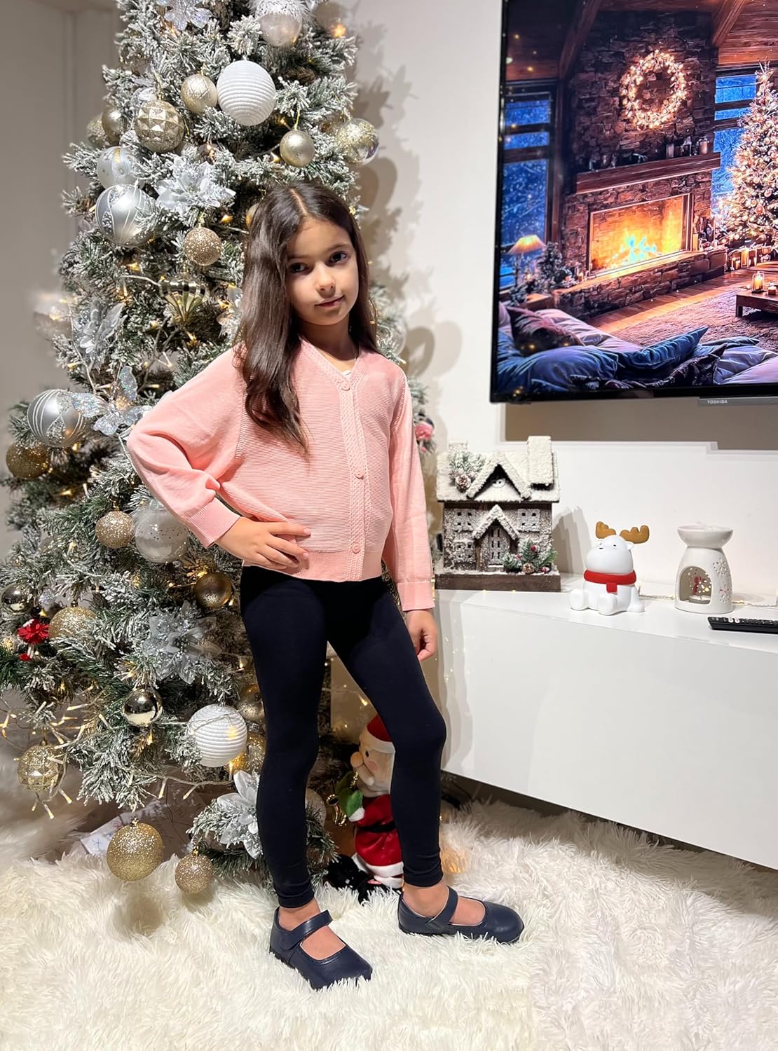 Stelle Girl's Footless Tights Ultra Soft Dance Tights for Ballet, Gymnastics, School (Toddler/Little Kid/Big Kid) - Image 2