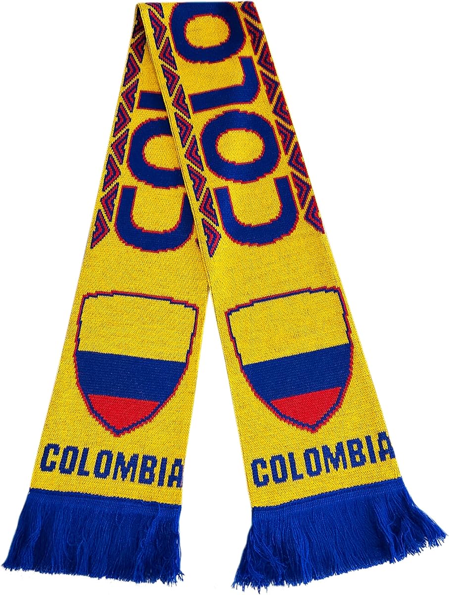 Colombia National Team | Soccer Fan Scarf | Premium Acrylic Knit
