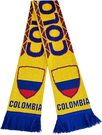 Colombia National Team | Soccer Fan Scarf | Premium Acrylic Knit