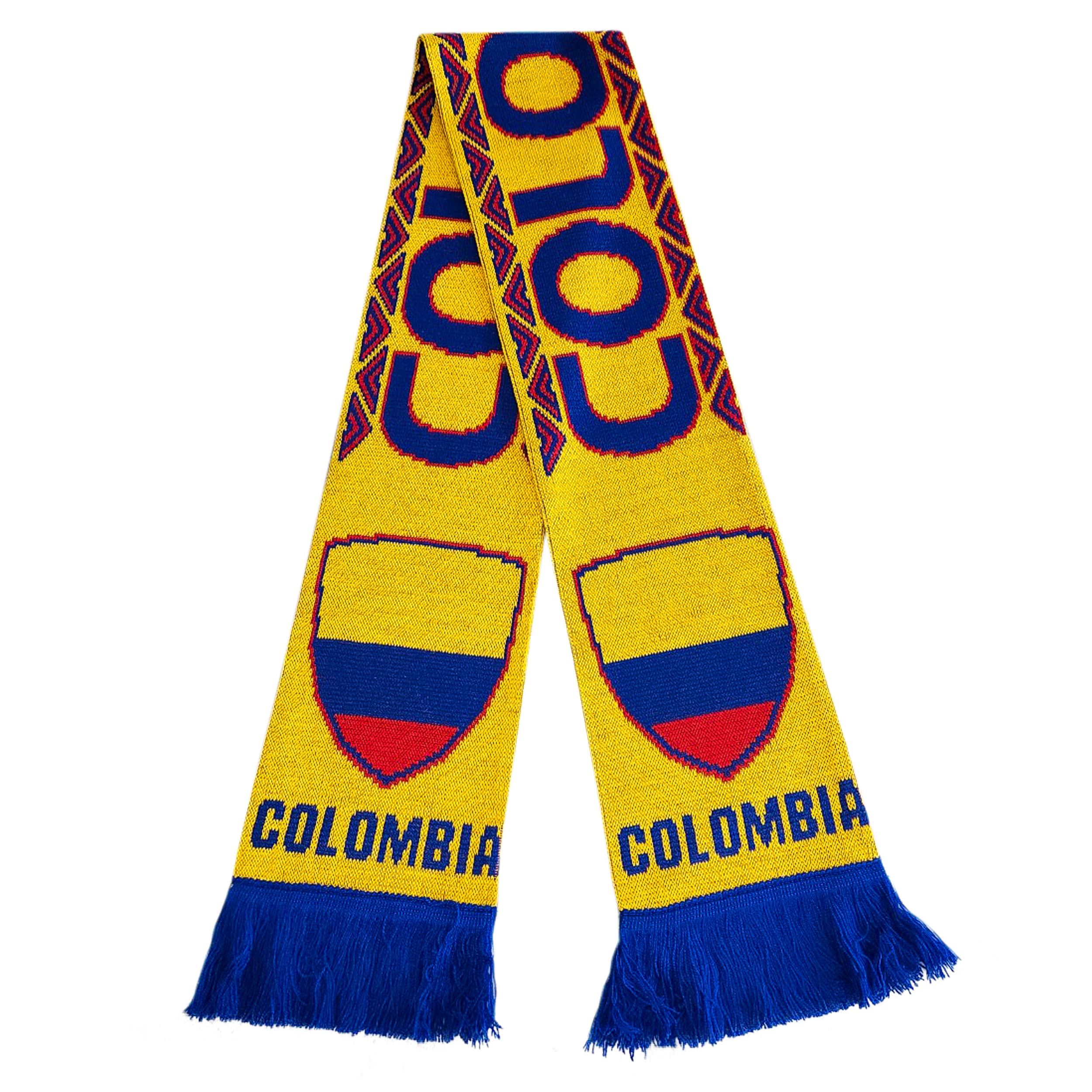 Colombia National Team | Soccer Fan Scarf | Premium Acrylic Knit