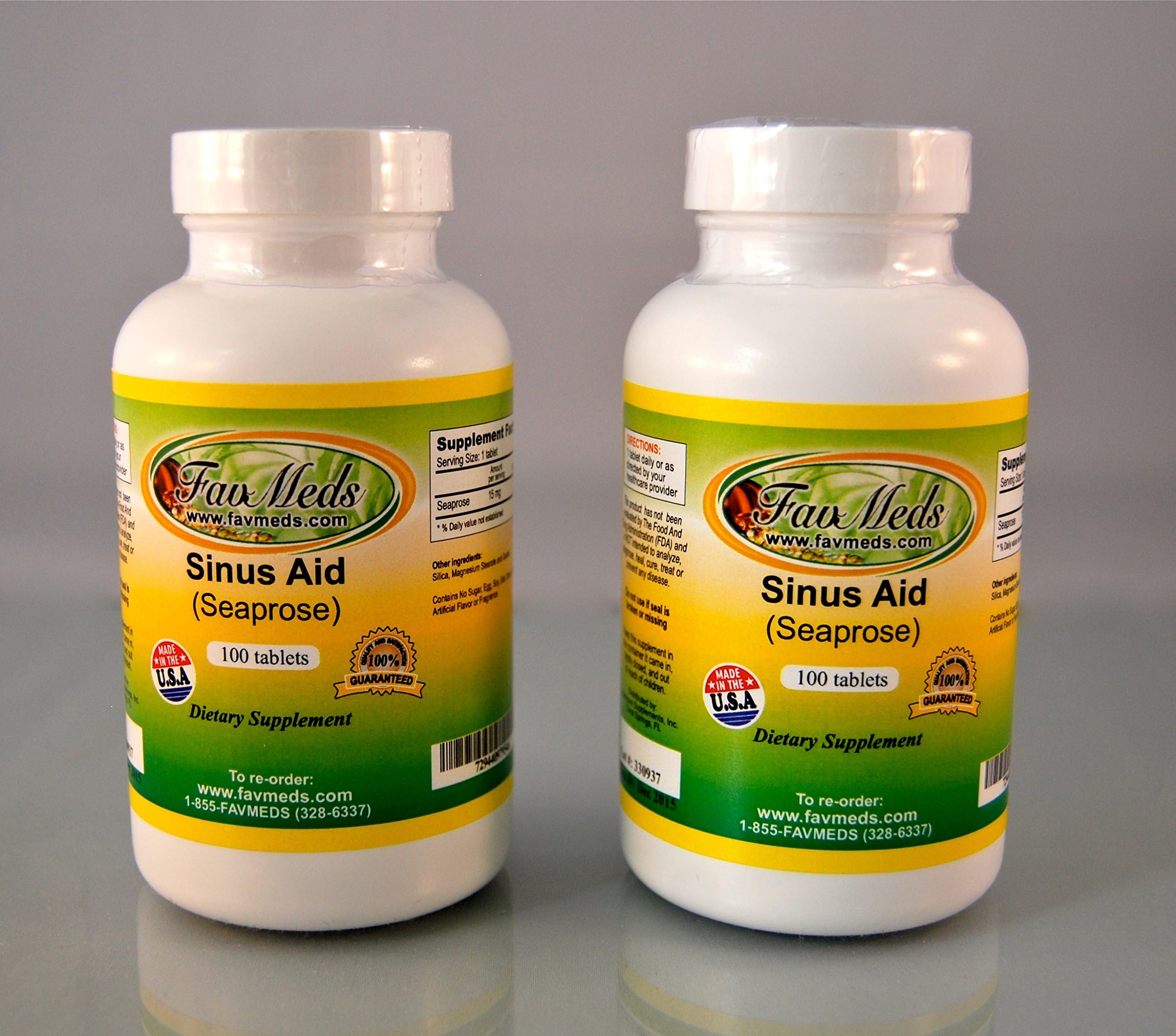 Sinus Aid (Seaprose), 200 Tablets (2x100)