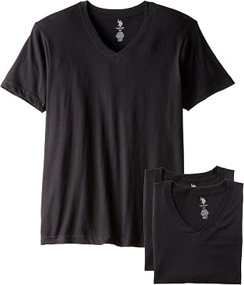 U.S. POLO ASSN. Men's 3-Pack V-Neck T 