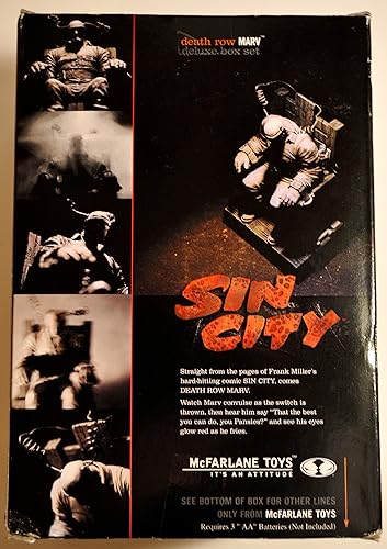 Miniatura 5 de McFarlane Toys - Sin City - Death Row Marv Deluxe Box Set