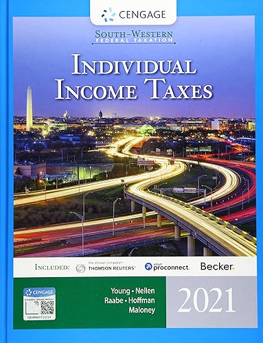 South-Western Federal Taxation 2021: Individual Income Taxes (Intuit ProConnect Tax Online &amp; RIA Checkpoint 1 term Printed Access Card)