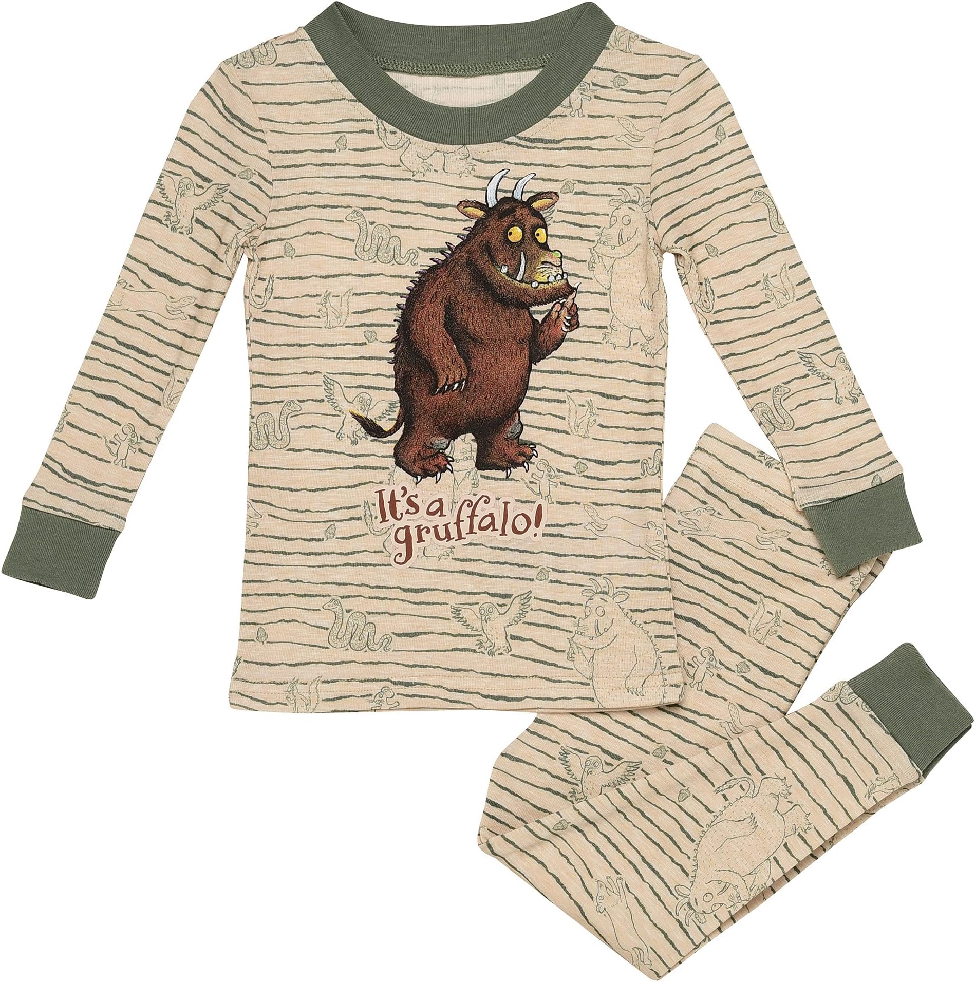 The Gruffalo 2-Piece Snug Fit Boys Pajamas
