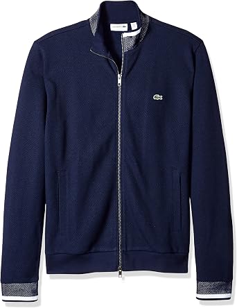 Amazon.com: Lacoste polar Full cierre de cremallera Pique hombre sudadera,  sh1921 – 51, XL, azul, blanco, azul marino (Navy Blue/Navy Blue/White) :  Ropa, Zapatos y Joyería