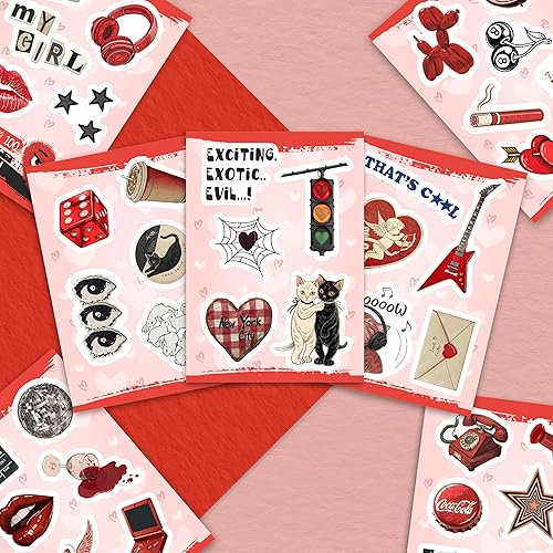 Vista 60 de BulbaCraft 100 calcomanías de baile para botella de agua, calcomanías de baile para álbumes de recortes, regalos para bailarines, regalos