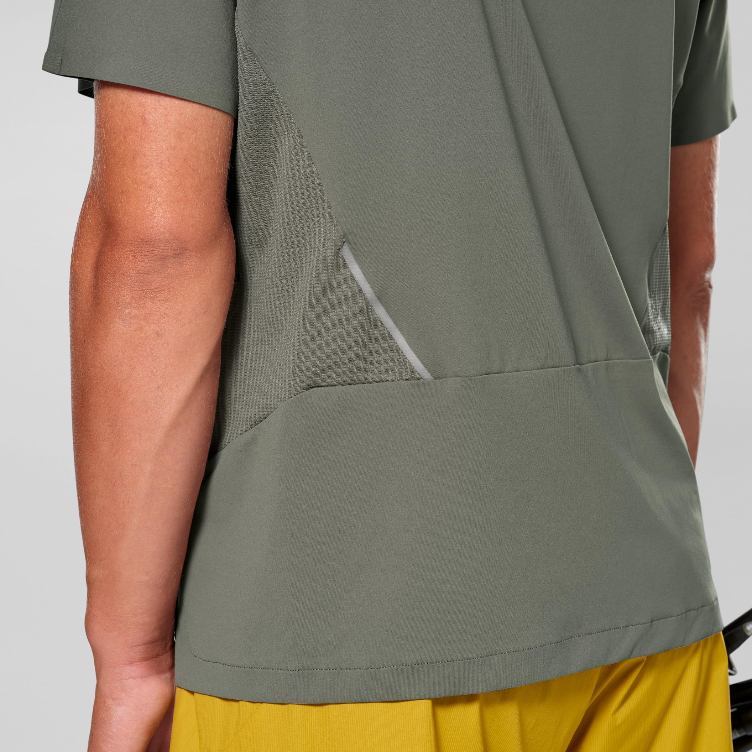 Salewa Herren Pedroc Tech Dry T-Shirt, Faded Green, XL