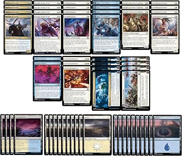 MTG Decks & More Compatible with Magic The Gathering Elite Azorius Knight Deck - Blue White - Modern Legal - Custom Built - Magic The Gathering - MTG - 60 Card!