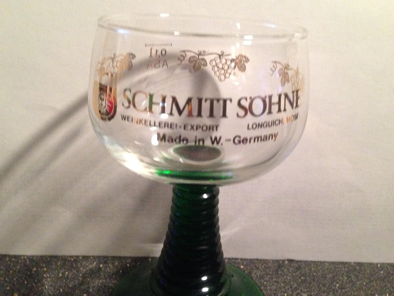 Schmitt Sohne W.germany Cordial or Liqueur Glass 4.5