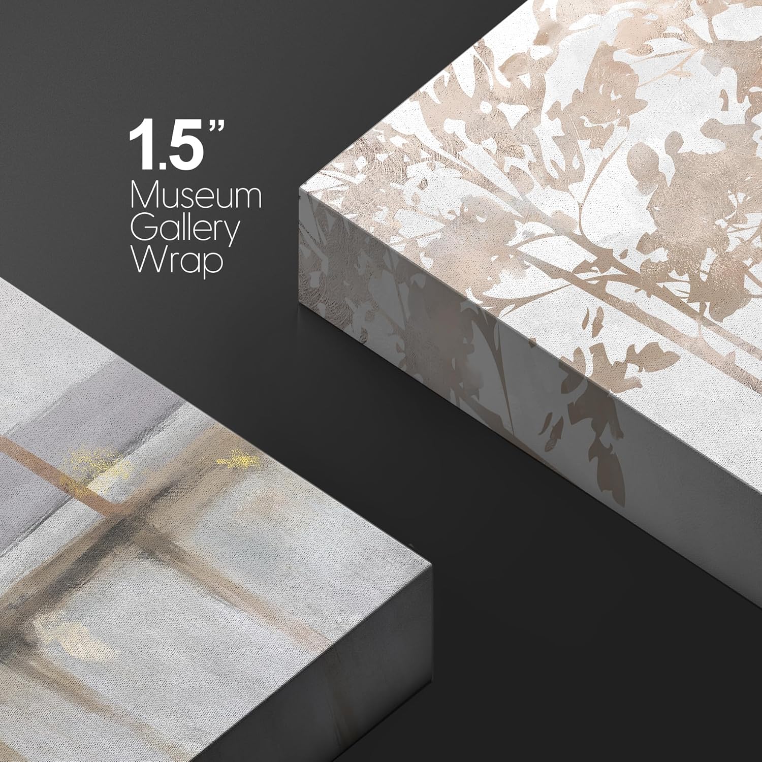 wall26 Canvas Print Wall Art Reflections of Serenity Water's Mirror on a Misty Morning Nature Wilderness Illustrations Modern Art Decorative Floral Botanical Calm/Relax/Cozy for Bedroom - 12"x18"