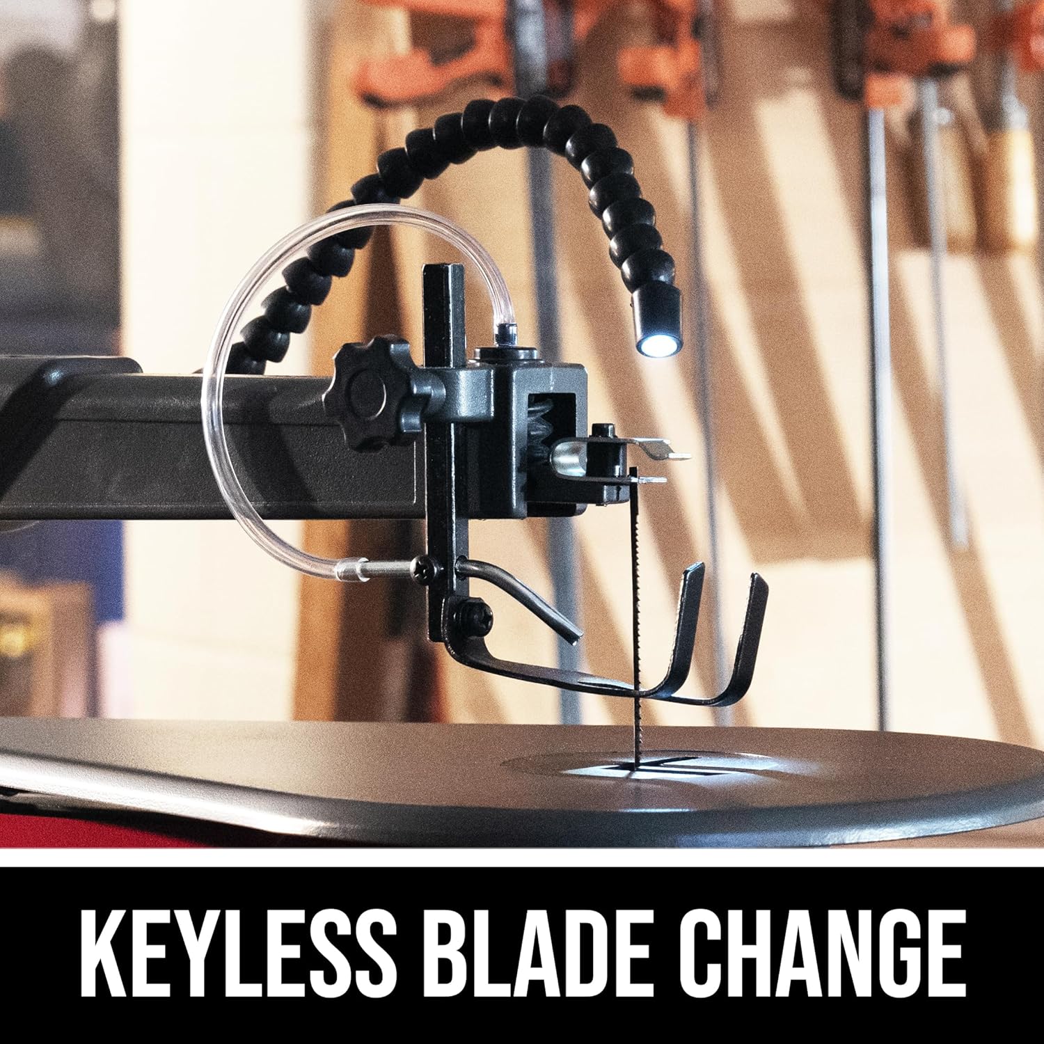 SKIL 1.2 Amp 16 in. Variable Speed Scroll Saw with LED Work Light for Woodworking - SS9503-00