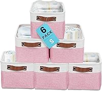 Vista 146 de OrganiHaus Narrow Storage Bins 15x06in, Small Closet Bins for Shelves, Bathroom Storage Baskets for Shelves, Narrow Baskets, Fabric Organizer with