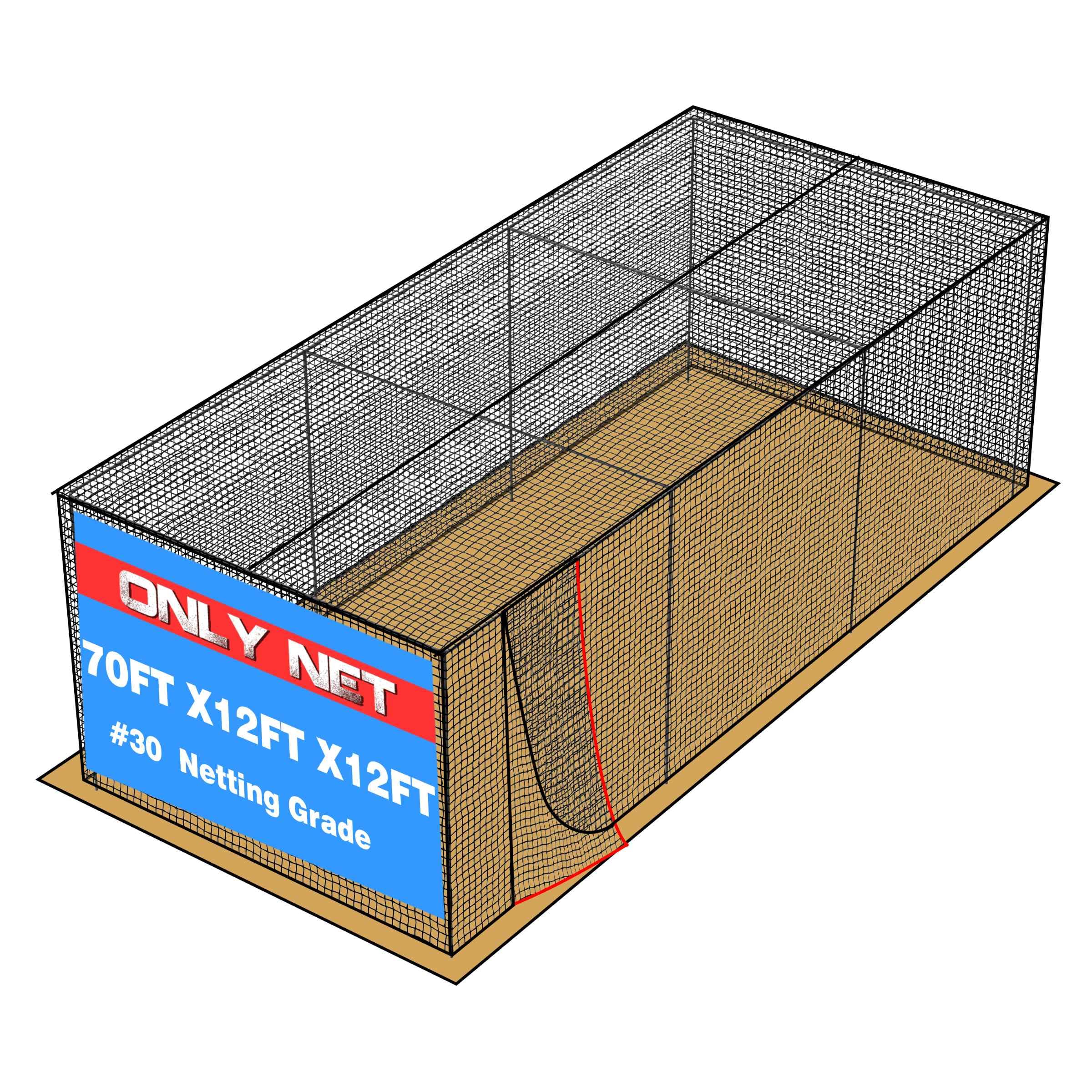 TUBAGOU Batting Cage Netting