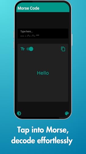 Morse Code - Dots and Dashes