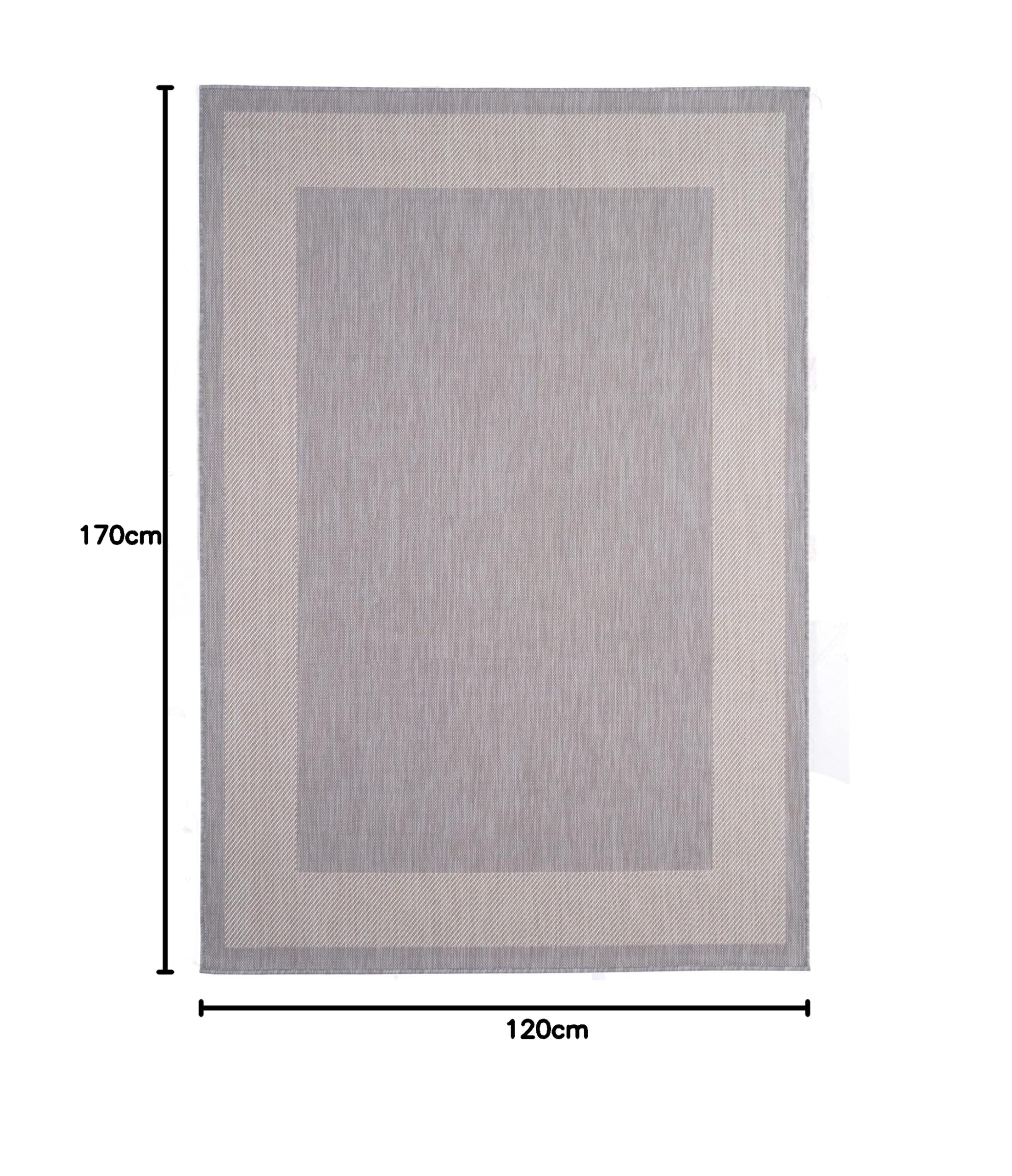 THE RUGS Outdoor Rug – Weather & UV Resistant Outdoor/Indoor Area Rugs - Durable Rugs for Patio, Deck, Garden, Kitchen, Bathroom or Living Room - Beige, 80 x 150 cm — view 41