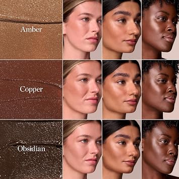 Ogee Sculpted Face Stick (AMBER - SUN KISSED BRONZE) Certified Organic Bronzer Stick & Highlighter Makeup - Multi-Use Bronzer Stick for Face