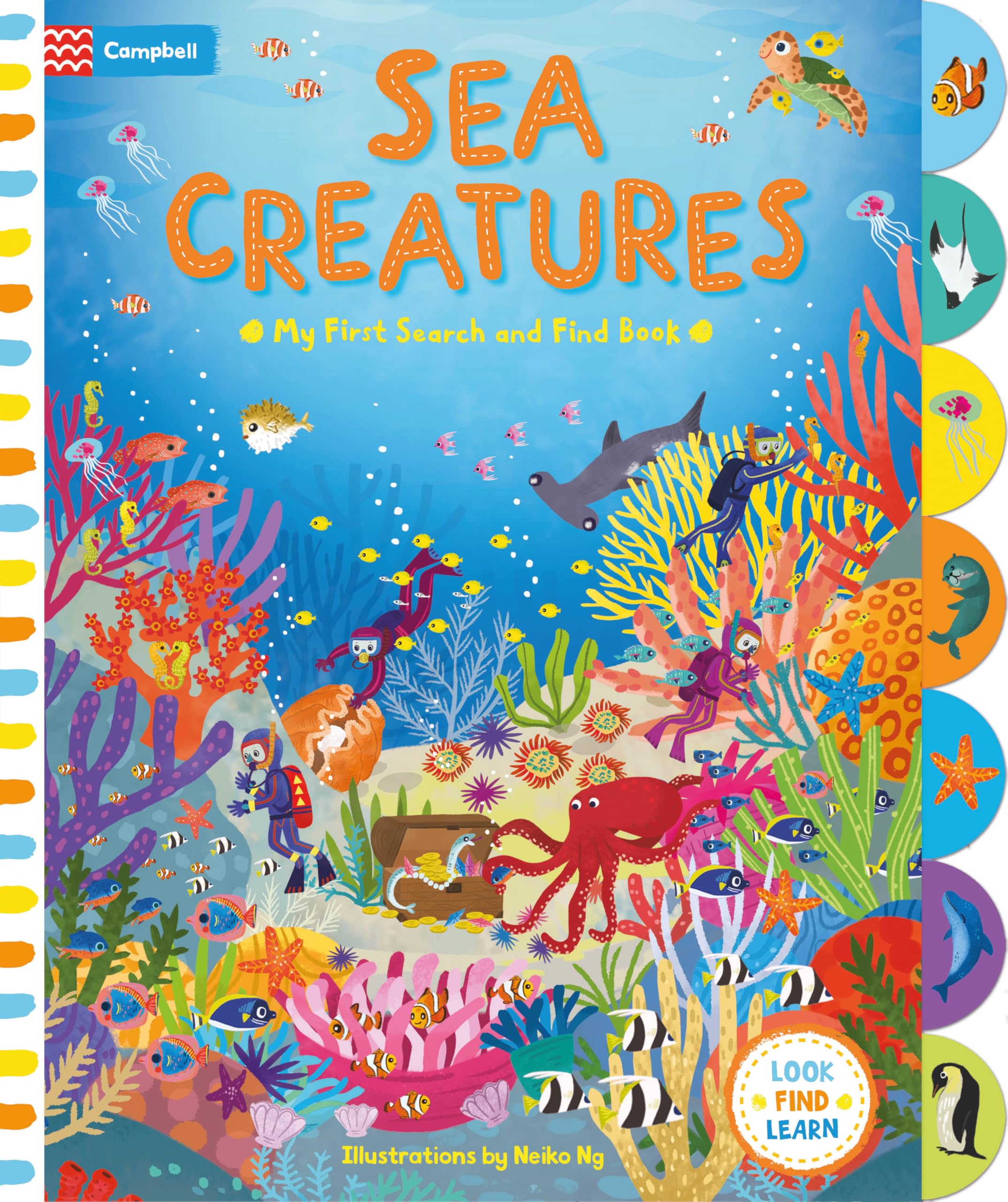 Sea Creatures (My First Search and Find, 4) Board book – 1 June 2017