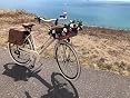 Vélo Ville Canellini Via Veneto - Cadre Aluminium 50cm - Vintage Femme - Freins V-Brake 6 Vitesses