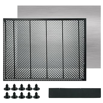 460*346mm Honeycomb Laser Bed, Laser Engraver Honeycomb Bed for Falcon A1 and A1 Pro, Honeycomb Working Table with Aluminum Panel for Fast Heat Dissipation and Desktop-Protection, 18.1" * 13.6" * 0.6"