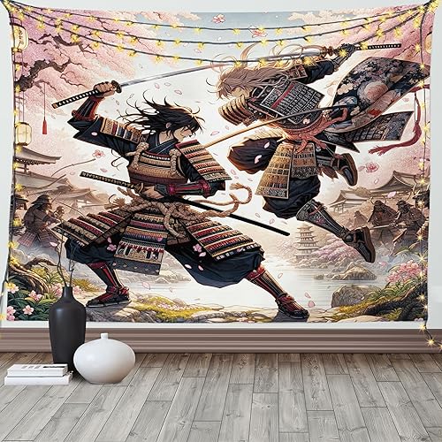 Miniatura 75 de Ambesonne Tapiz hawaiano, Costa Na Pali en la isla de Kauai en Hawái, día soleado, horizonte de montaña, colgante de pared para dormitorio, sala