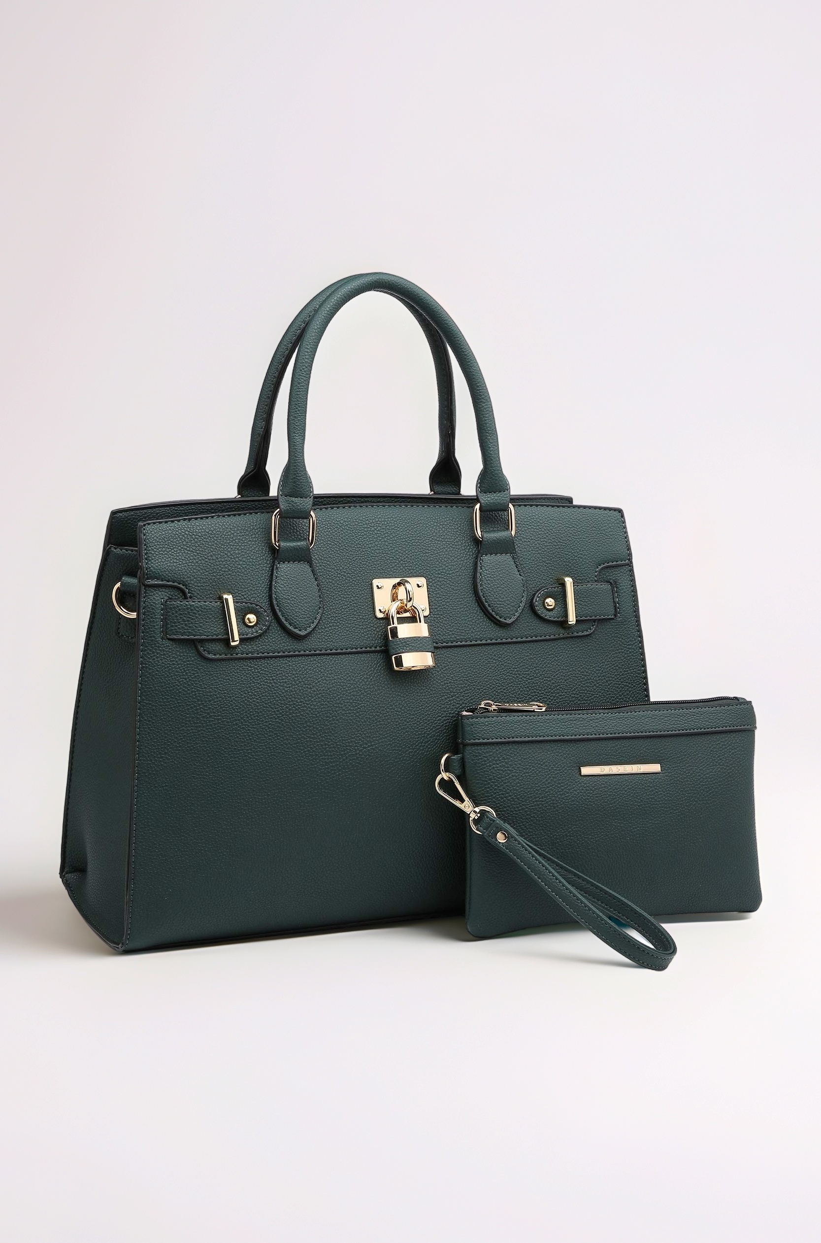 Dasein Women Handbags and Purses Ladies Shoulder Bag Top Handle Satchel Tote Work Bag with Wallet