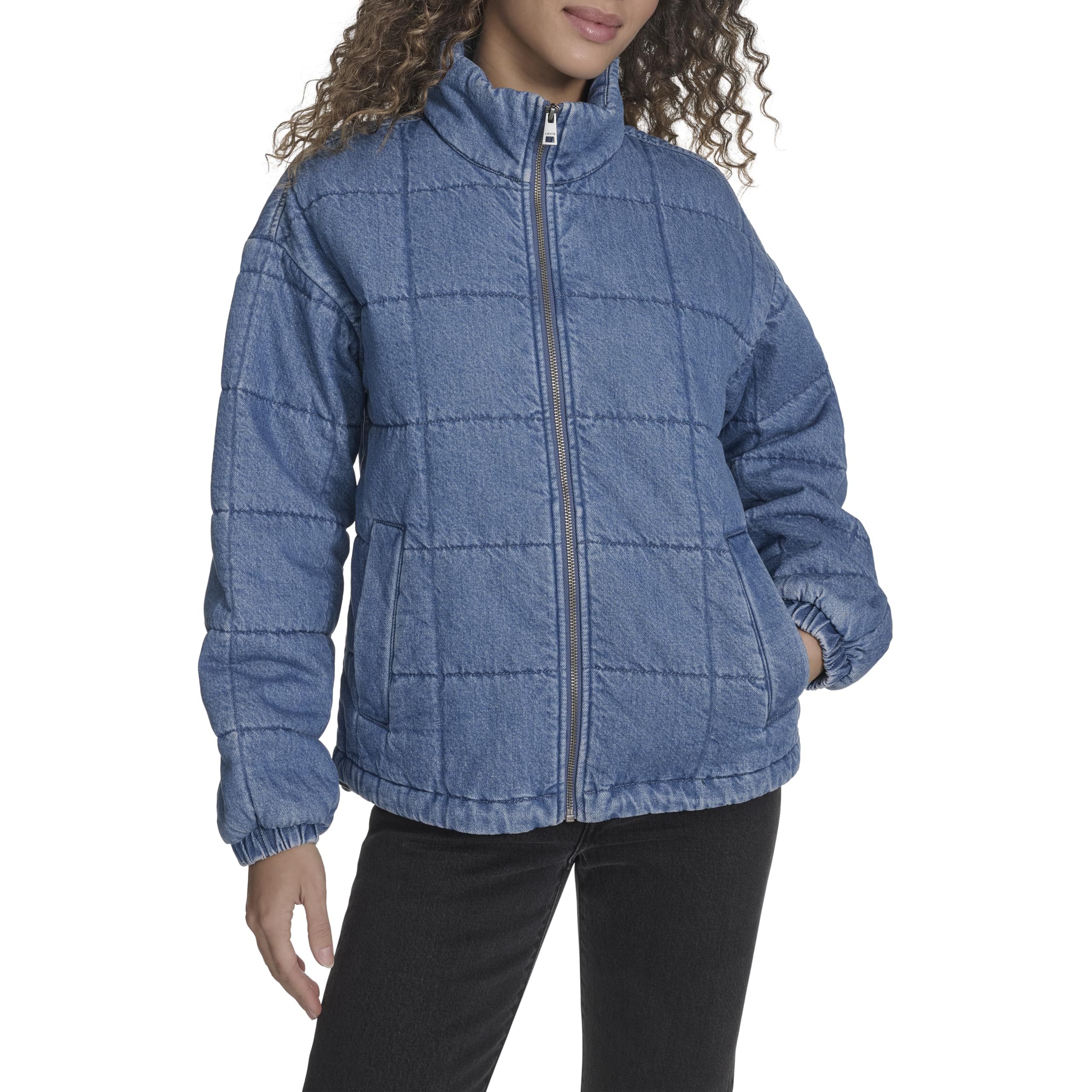 

                                                    Levi's Women's Box Quilted Cotton Jacket, Medium W