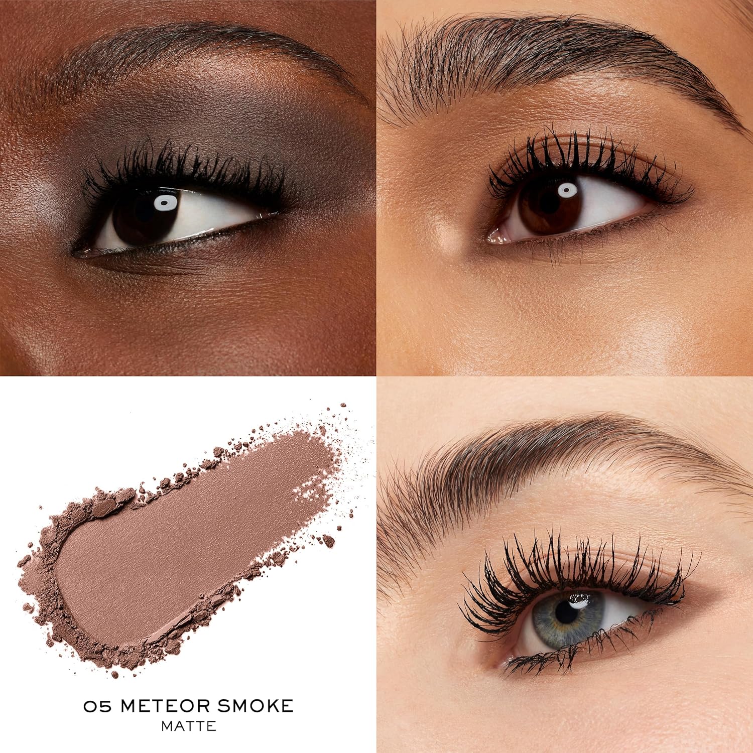 Lancôme Idôle Goddess Dimension Eyeshadow, Shimmer Finish – High Pigment, Crease-Resistant, Long-Lasting, Blendable Eye Makeup, Buildable Color, 05 Meteor Smoke - Image 3