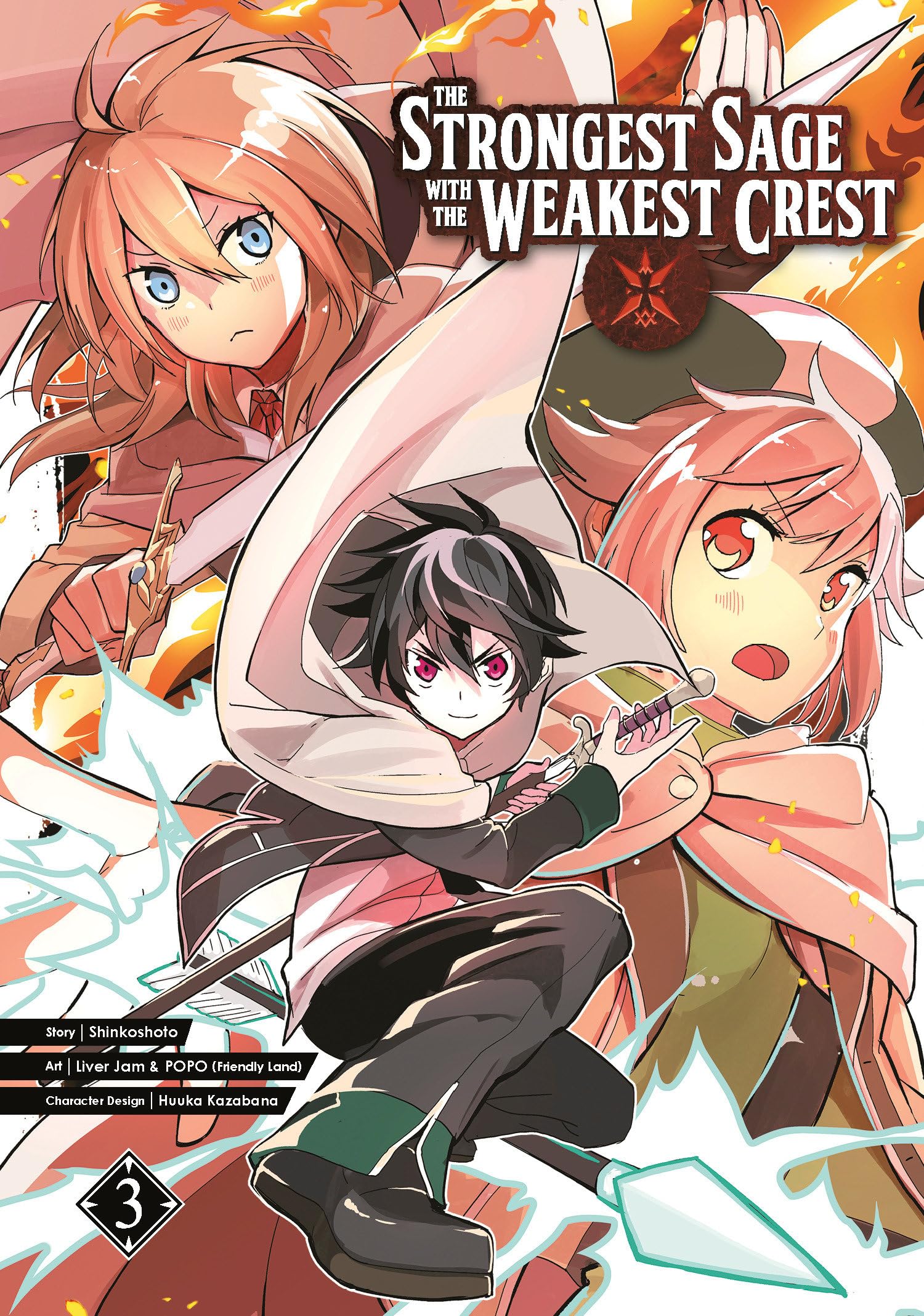 The The Strongest Sage with the Weakest Crest 3 by  Shinkosho... - 9781646090457