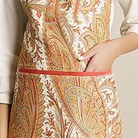 Vista 606 de Maison d' Hermine Delantal 100% de algodón para mujeres con bolsillo de cocina delantal de chef para hombres, decoración de Pascua