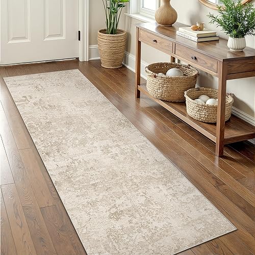 Miniatura 44 de Art&Tuft Alfombra Lavable, Alfombras de Área Abstractas con Respaldo Antideslizante, Alfombras Resistente a Manchas para Sala de Estar, Alfombra