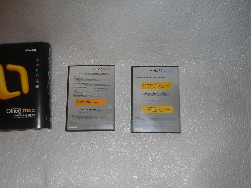 Amazon.com: Microsoft Office 2004 Professional (Mac) Old Version