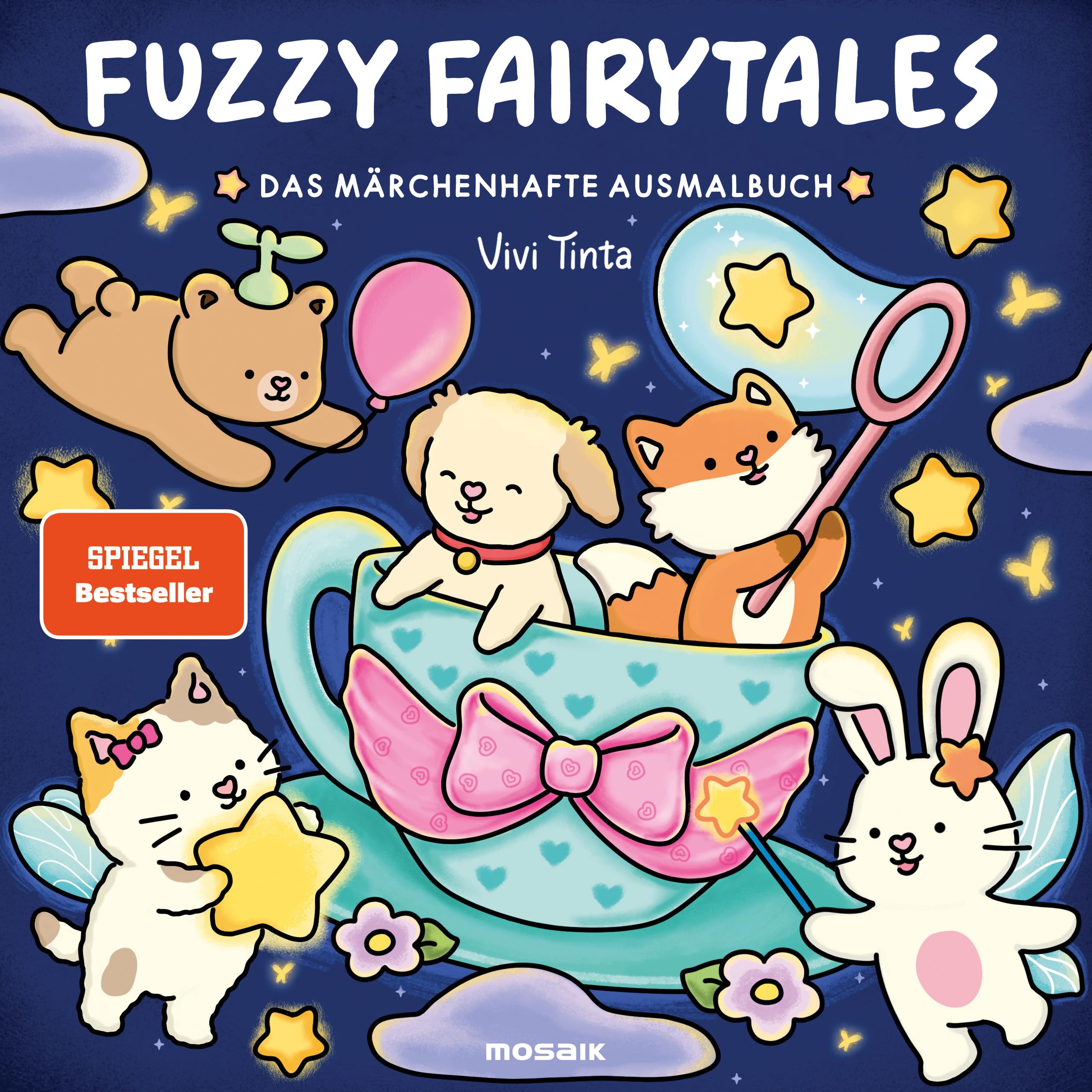 Fuzzy Fairytales: Das märchenhafte Ausmalbuch - Motive zum Träumen für Erwachsene und Jugendliche (Fuzzy-Ausmalbücher, Band 3)
