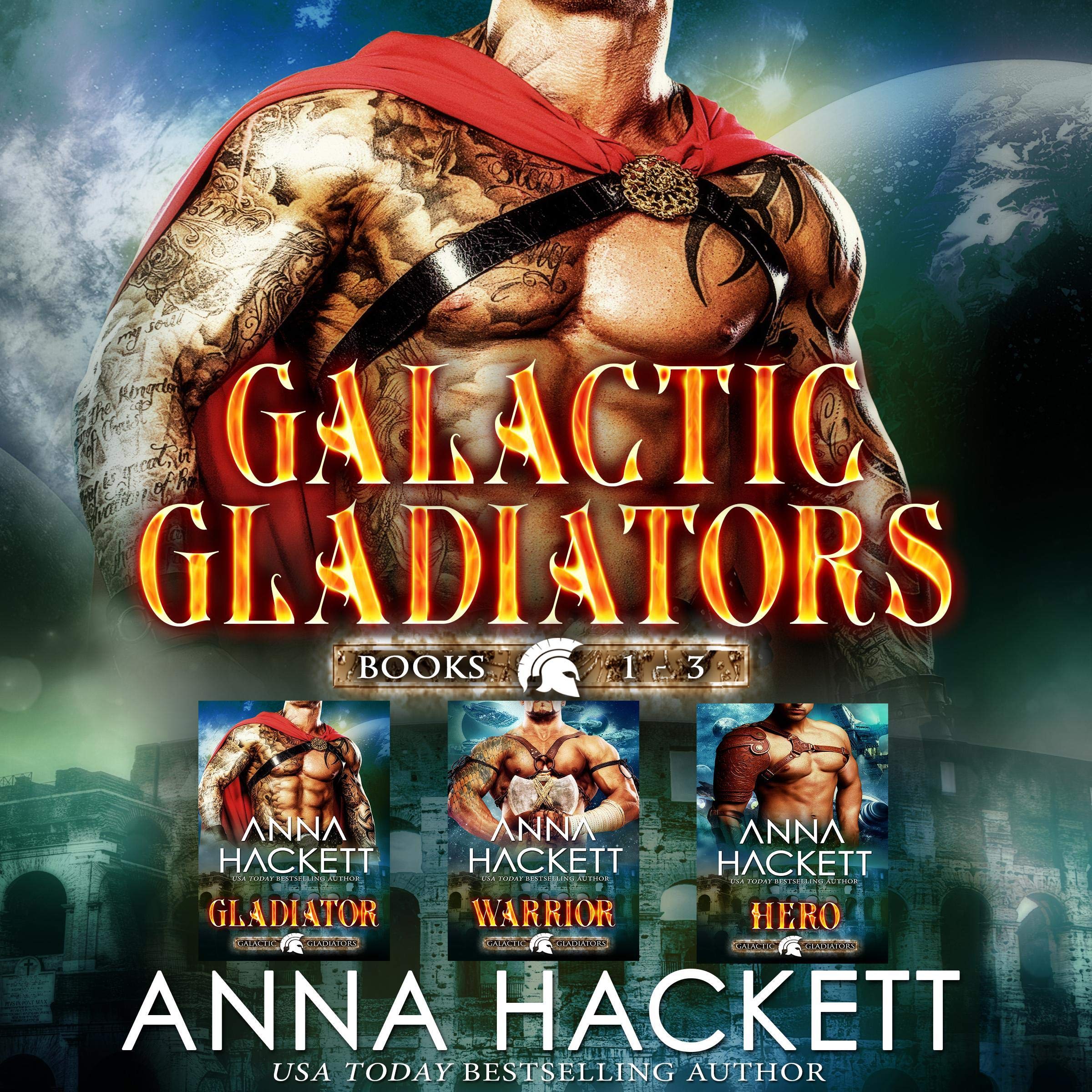 Cover art for Galactic Gladiators Set: Books 1-3