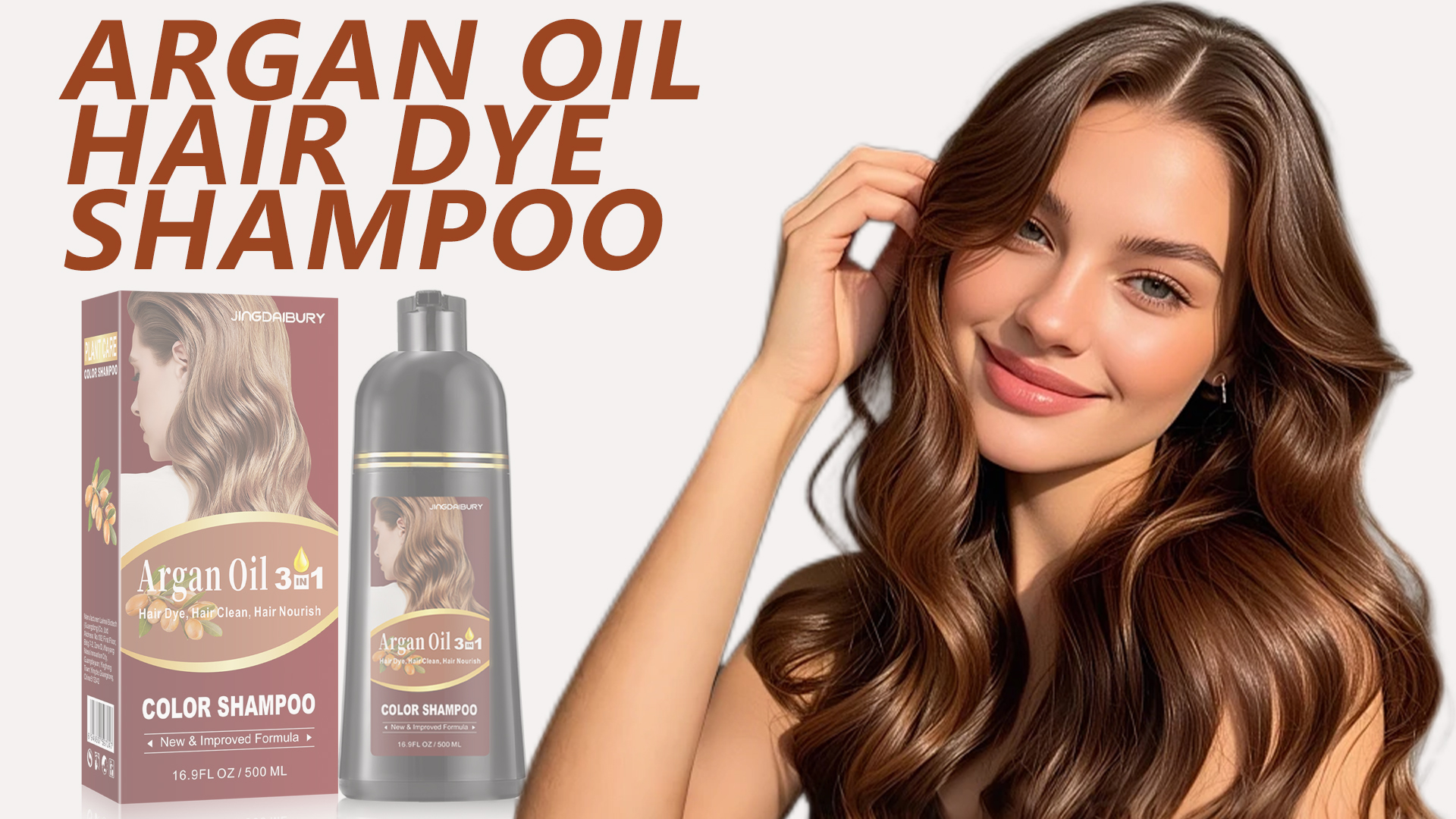 Amazon.com : Coffee Hair Dye Shampoo with Argan Oil - 3 in 1 Semi