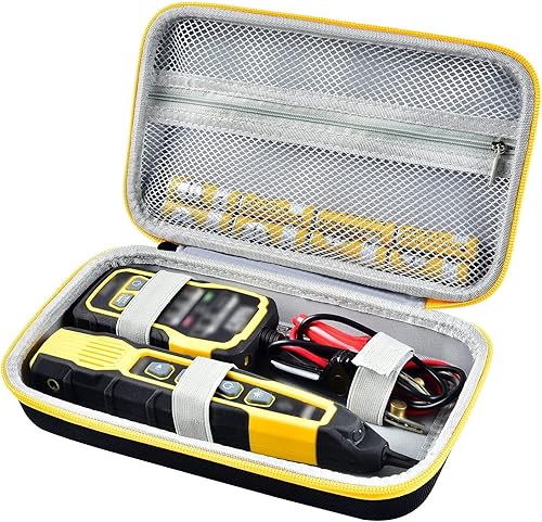 Funda para Klein Tools VDV500-705VDV500-820VDV500-063 Wire Tracer Tone Generator & Probe Kit Probador de Continuidad, Bolsa de Almacenamiento