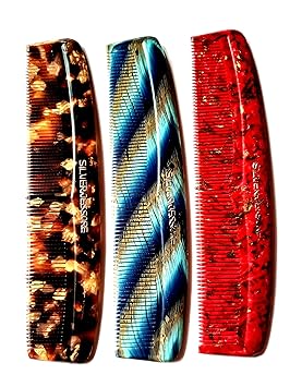 Jessore J7 Grooming Dressing Comb for Women & Men (Set of 3)
